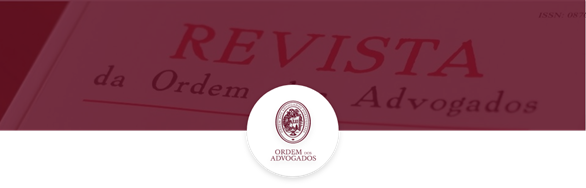 Órgãos Sociais da Revista da Ordem dos Advogados